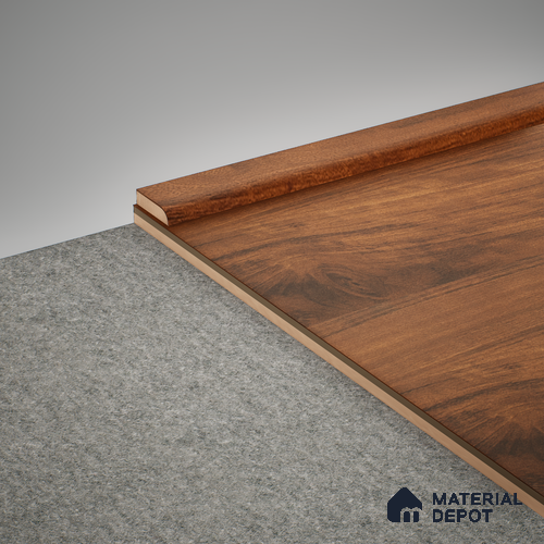 MDF Corner Beading Profile Heirloom PM 00352 B | 8 ft x 18 mm x 12 mm | Compatible for Laminate Wood Floor LF 00266
