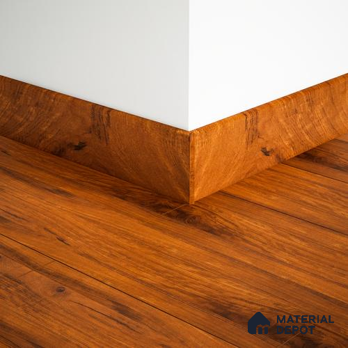 MDF Skirting Heirloom PM 00352 F | 8 ft x 3.5 Inch | Compatible for Laminate Wood Floor LF 00266