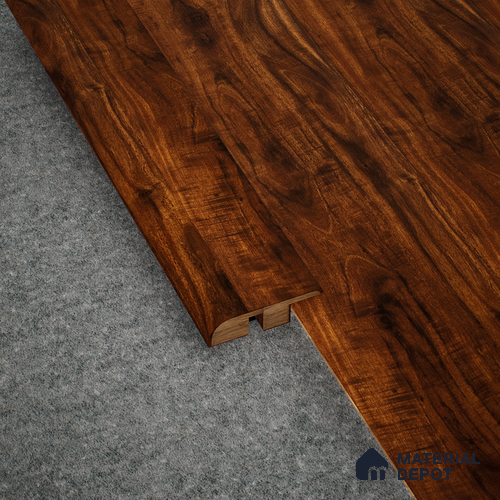 MDF Reducer R Profile Heirloom PM 00353 K | 8 ft x 23 mm x 12 mm | Compatible for Laminate Wood Floor LF 00267