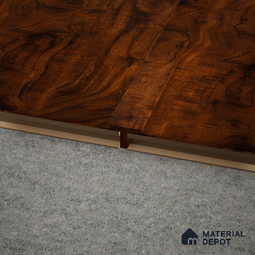MDF T Profile Heirloom PM 00353 N | 8 ft x 16 mm x 12 mm | Compatible for Laminate Wood Floor LF 00267