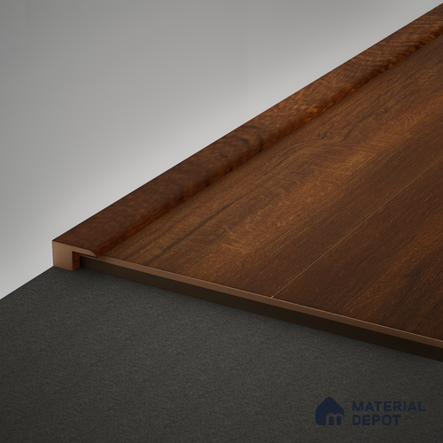 MDF Edge Profile Heirloom PM 00348 T | 8 ft x 18 mm x 12 mm | Compatible for Laminate Wood Floor LF 00268