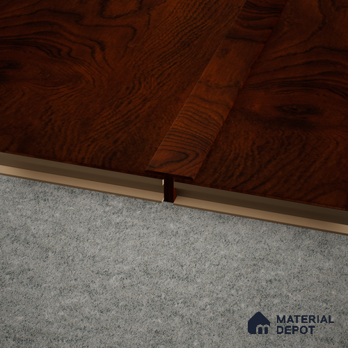 MDF T Profile Heirloom PM 00350 M | 8 ft x 12 mm x 12 mm | Compatible for Laminate Wood Floor LF 00269