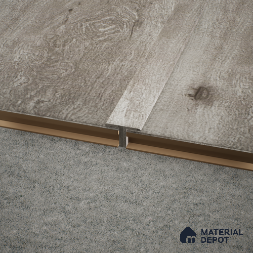 MDF T Profile Heirloom PM 00351 N | 8 ft x 16 mm x 12 mm | Compatible for Laminate Wood Floor LF 00270
