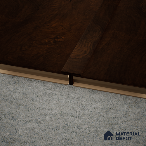 MDF T Profile Heirloom PM 00349 Q | 8 ft x 25 mm x 12 mm | Compatible for Laminate Wood Floor LF 00271