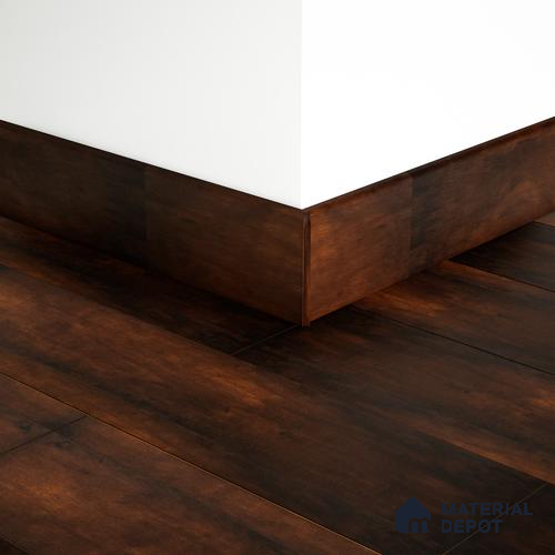 MDF Skirting Edge Flow PM 00380 G | 8 ft x 4 Inch | Compatible for Laminate Wood Floor LF 00282
