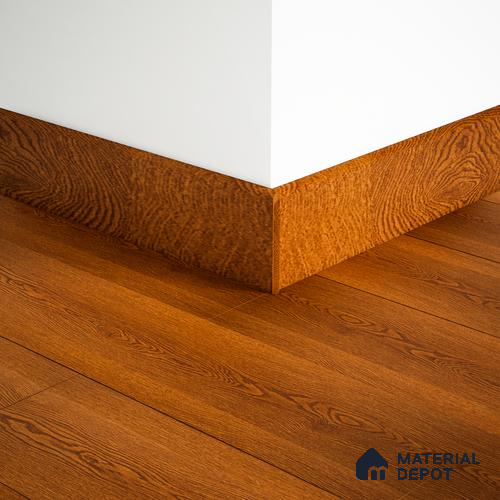 MDF Skirting Aqua Lock PM 00401 E | 8 ft x 3 Inch | Compatible for Laminate Wood Floor LF 00284