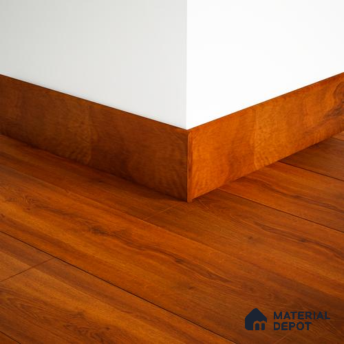 MDF Skirting Aqua Lock PM 00403 G | 8 ft x 4 Inch | Compatible for Laminate Wood Floor LF 00286
