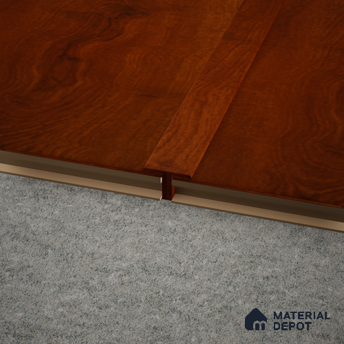 MDF T Profile Aqua Lock PM 00403 Q | 8 ft x 25 mm x 12 mm | Compatible for Laminate Wood Floor LF 00286