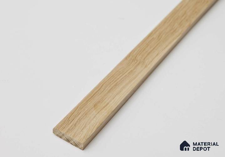 MDF Flat Beading Aqua Lock TF 00405 AA | 8 ft x 38.1 mm x 8 mm | Compatible for Laminate Wood Floor LF 00288