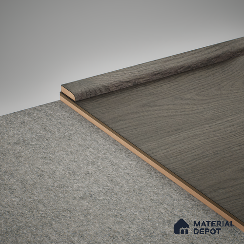 MDF Corner Beading Profile Aqua Lock PM 00408 C | 8 ft x 25 mm x 12 mm | Compatible for Laminate Wood Floor LF 00291