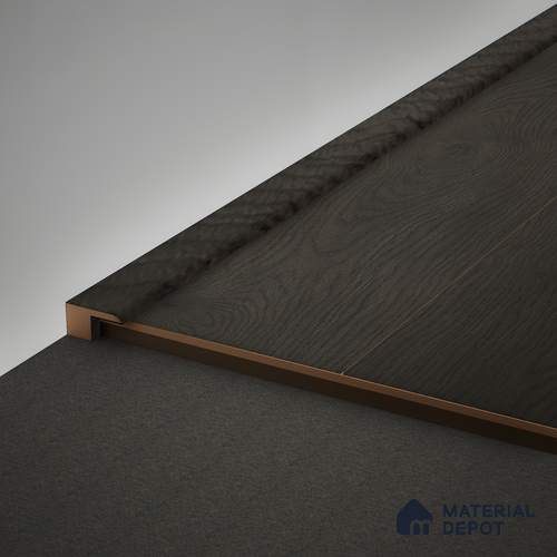 MDF Edge Profile Aqua Lock PM 00408 U | 8 ft x 23 mm x 12 mm | Compatible for Laminate Wood Floor LF 00291