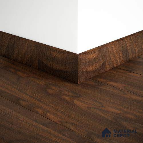 MDF Skirting Herringbone PM 00390 E | 8 ft x 3 Inch | Compatible for Laminate Wood Floor LF 00294