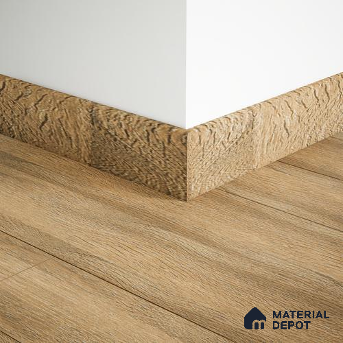 MDF Skirting Herringbone PM 00394 E | 8 ft x 3 Inch | Compatible for Laminate Wood Floor LF 00296