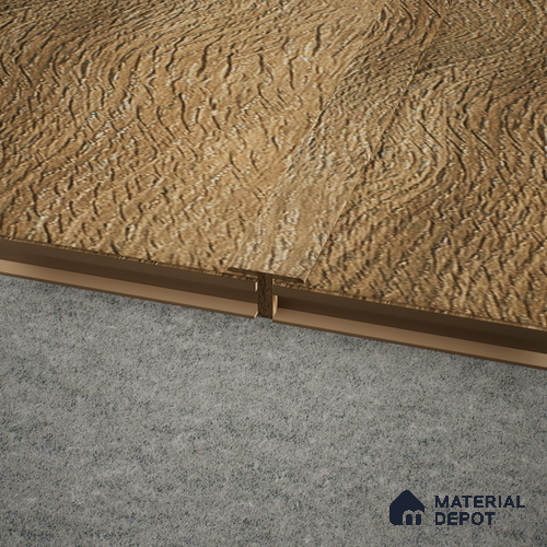 MDF T Profile Herringbone PM 00394 M | 8 ft x 12 mm x 12 mm | Compatible for Laminate Wood Floor LF 00296