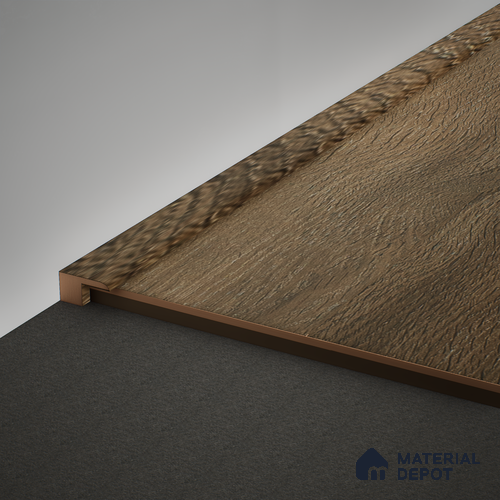MDF Edge Profile Herringbone PM 00394 R | 8 ft x 12 mm x 12 mm | Compatible for Laminate Wood Floor LF 00296