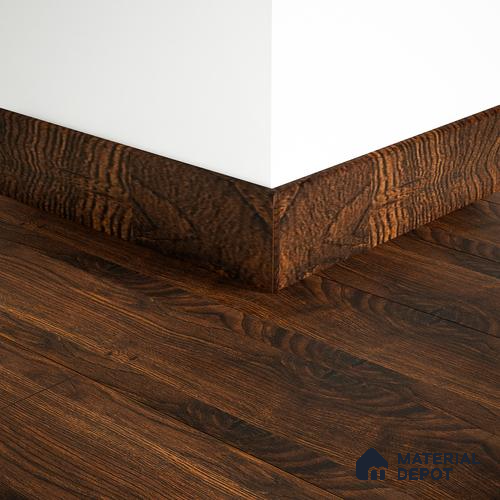 MDF Skirting Herringbone PM 00396 D | 8 ft x 2.5 Inch | Compatible for Laminate Wood Floor LF 00297