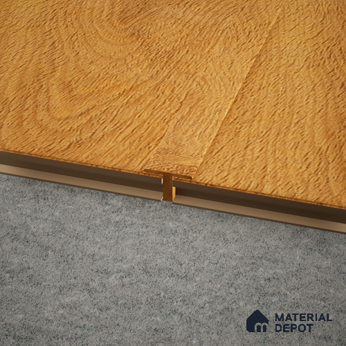 MDF T Profile Herringbone PM 00398 N | 8 ft x 16 mm x 12 mm | Compatible for Laminate Wood Floor LF 00298