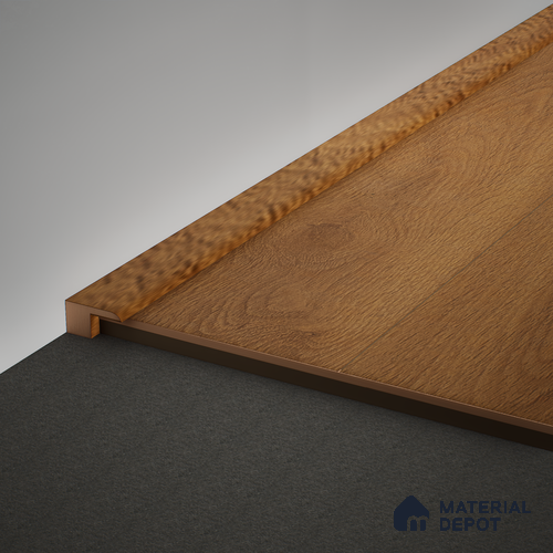 MDF Edge Profile Herringbone PM 00398 S | 8 ft x 16 mm x 12 mm | Compatible for Laminate Wood Floor LF 00298