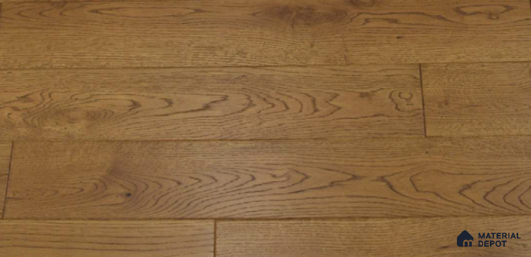 Solid Hardwood Floor SF 00003 C Real Wood Surface Oak Coffee 36 x 5 inch (910x120 mm) - 18 mm | UV Coating
