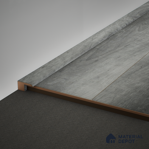 WPC Edge Profile Stone Core TF 00005 K | 8 ft x 37 mm x 12 mm | Compatible for SPC Floor SP 00068