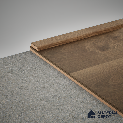 WPC Corner Beading Profile Stone Core TF 00009 B | 8 ft x 16 mm x 12 mm | Compatible for SPC Floor SP 00072