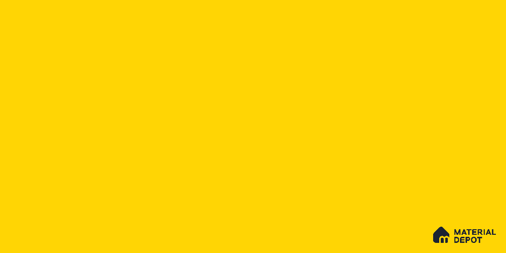 1108 Marigold Yellow 1830x1220 mm Exterior Grade BSL Prelam MDF Board - 7.3 mm