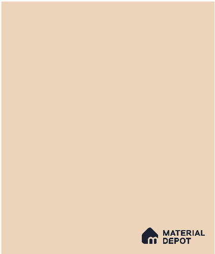 1120 Irish Cream 8 ft x 4 ft High Gloss Finish BSL Exterior Grade Double Side UV Coated Pre Laminated MDF - 18 mm