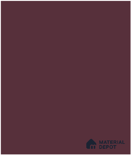 1123 Dark Violet 8 ft x 4 ft High Gloss Finish BSL Exterior Grade Double Side UV Coated Pre Laminated MDF - 18 mm