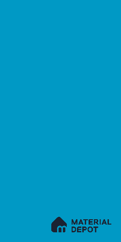 1125 Celestial Blue 8 ft x 4 ft High Gloss Finish BSL Exterior Grade Single Side UV Coated Pre Laminated MDF - 18 mm