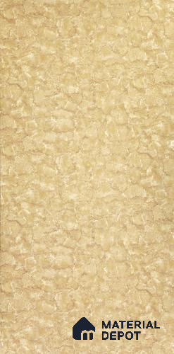 3355 Yellow Gold Marble 8 ft x 4 ft High Gloss Finish BSL Exterior Grade Double Side UV Coated Pre Laminated MDF - 18 mm