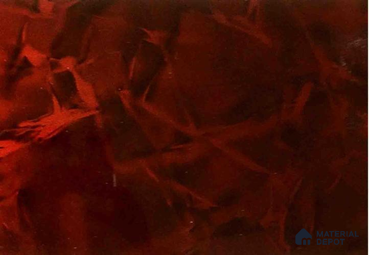 Acrylic Red 8016 Exterior Grade 8 ft x4 ft Acrylic High Gloss Board - 18 mm
