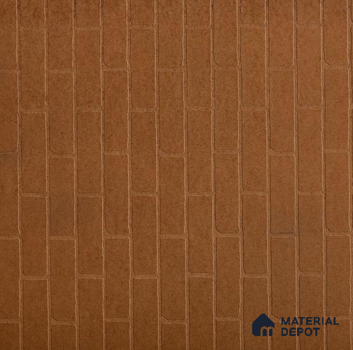 Bricks 401 Interior Grade 8 ft x4 ft Embossed HDF - 2.3 mm