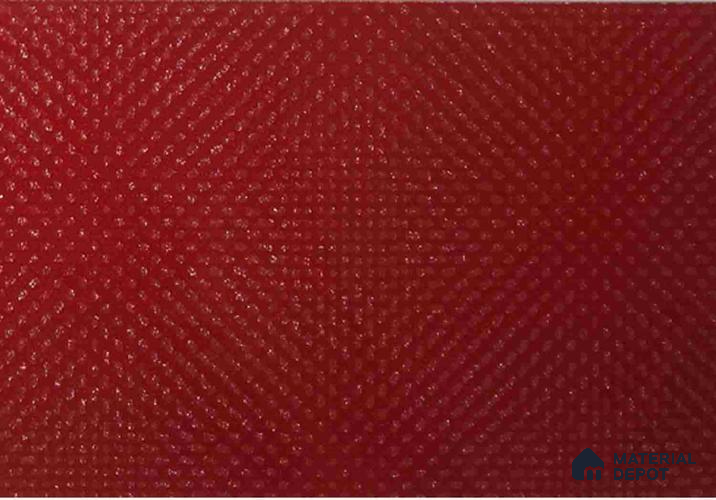 Checkered Red 8014 Exterior Grade 8 ft x4 ft Acrylic High Gloss Board - 18 mm