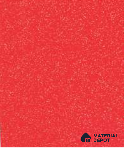 Star Sparkle Cardinal Red SP 1107 Exterior Grade 8 ft x4 ft Pre Laminated MDF UV BSL High Gloss Board - 18 mm