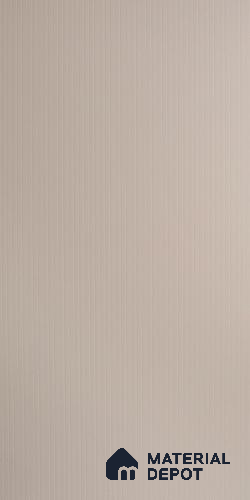Sandshell Beige Fluted Solid Color 31011 ATS 8 ft x 4 ft Texture Finish Decorative Laminate - 1.25 mm | Suitable for TV Unit,Wardrobe, Kitchen Cabinets