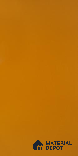 Yellow Solid Colors Look 3615 NGL 8 ft x 4 ft High Gloss Finish Decorative Laminate - 1 mm | Suitable for Living Room, Kitchen, Office