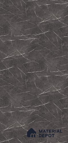 Grey Marble Look 3744 SMR 8 ft x 4 ft High Gloss Finish Decorative Laminate - 1 mm | Suitable for TV Unit, Wardrobe, Kitchen Cabinets