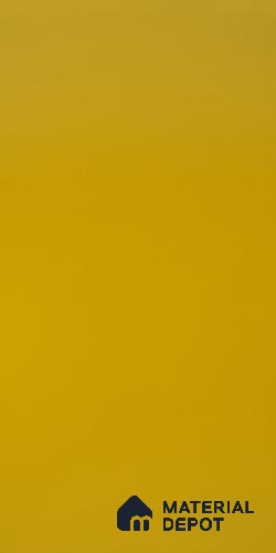 Yellow Solid Colors Look 3613 SMR 8 ft x 4 ft High Gloss Finish Decorative Laminate - 1 mm | Suitable for Living Room, Kitchen, Office