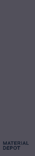 110129 Slate Grey II 22x0.45 mm Matte Finish uPVC Uni Edge Band - 0.45 mm