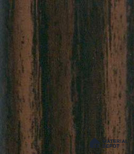 231P Real Ebony 45x0.8 mm Matte Finish uPVC Décor Edge Band - 0.8 mm
