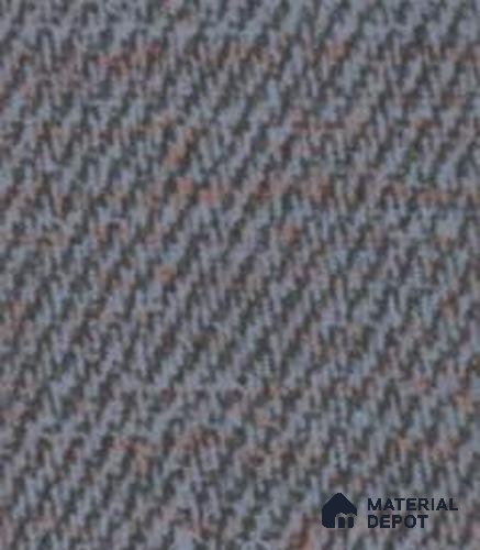 430P Crochet Denim Splash 45x2 mm Matte Finish uPVC Decor Edge Band - 2 mm