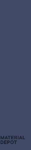 75710 Midnight Blue 22x0.45 mm Matte Finish uPVC Uni Edge Band - 0.45 mm