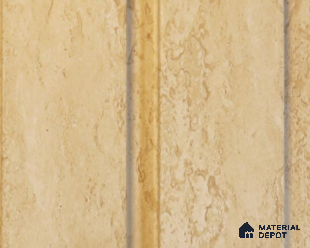 Beige Rustic Louver PN 00102 (3786-207) 9 ft x 4.7 inch MDF Panel - 18 mm | Suitable for Feature Wall, TV Unit & Living Room | Width is Subjected to 5% Variation