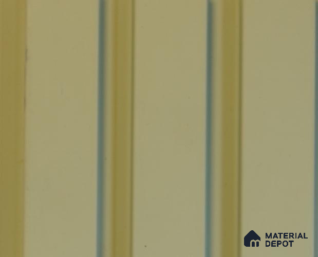 Green Plain Colour Louver PN 00093 (3771-303) 9 ft x 4.7 inch MDF Panel - 18 mm | Suitable for Feature Wall, TV Unit & Living Room | Width is Subjected to 5% Variation