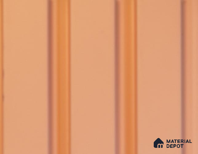 Pink Plain Colour Louver PN 00106 (3771-306) 9 ft x 4.7 inch MDF Panel - 18 mm | Suitable for Feature Wall, TV Unit & Living Room | Width is Subjected to 5% Variation