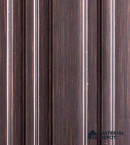Matt Black Wooden Louver VL 26 PA (VL 26) 8 ft x 4.9 inch Charcoal Panel - 12 mm | Suitable for Feature Wall, TV Unit & Living Room | Width is Subjected to 5% Variation