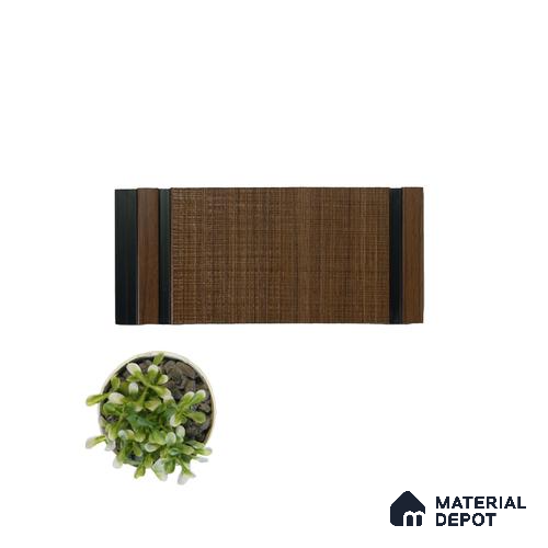 Brown Wood Look Charcoal Decorative Wall Panel VX3008 8 ft x 8.2 inch - 3 mm | Suitable for Feature Wall, TV Unit & Living Room | Width is Subjected to 5% Variation