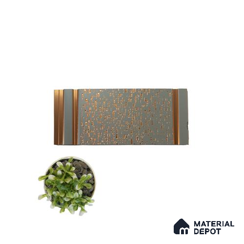Shimmer Decolux Series Decorative Wall Panel/Panels | 8 ft x 8.2 inch - 3 mm | VX3012 | Width is Subjected to 5% Variation