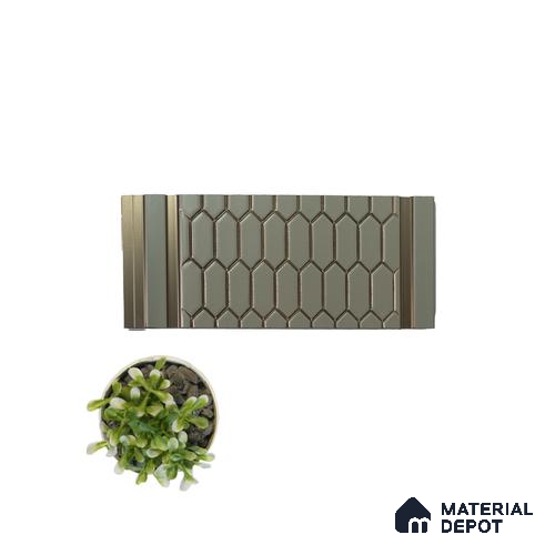 Hexagon Decolux Series Decorative Wall Panel/Panels | 8 ft x 8.2 inch - 3 mm | VX3015 | Width is Subjected to 5% Variation