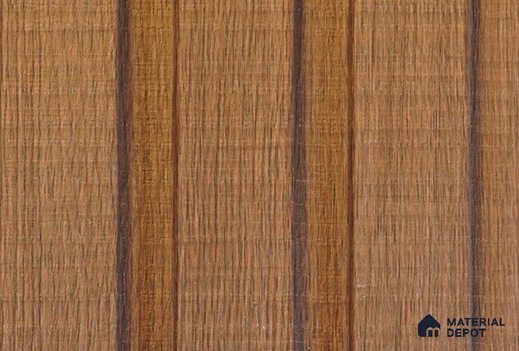 Brown Plain Colour Louver PN 00069 (3771-109) 9 ft x 4.7 inch MDF Panel - 18 mm | Suitable for Feature Wall, TV Unit & Living Room | Width is Subjected to 5% Variation